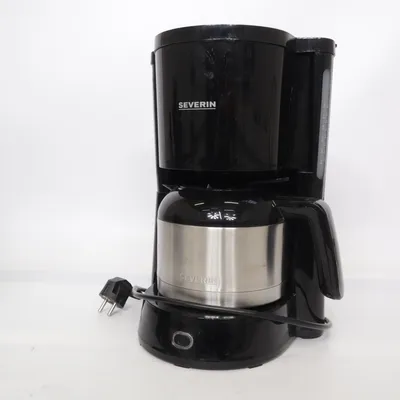 Kaffebryggare (Svart, Silverfärgad) från Severin