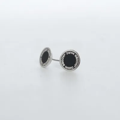 Oorbellen (Zilver, Zwart) van Marc Jacobs Onbekend materiaal