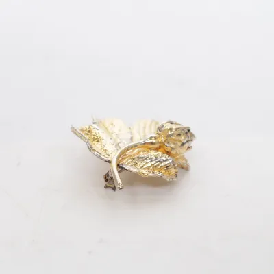 Brosch (FLORA DANICA BROSCH AV EGGERS I STRELING SILVER I FINT VINTAGESKICK!) från Royal Copenhagen Silver