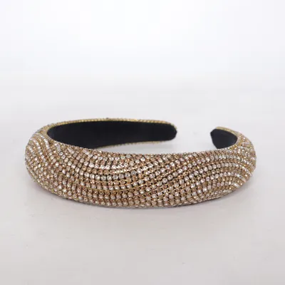 Diadem (Svart, Guldfärgad)