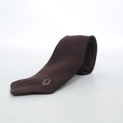 Stropdas (Bruin) van Christian Dior Monsieur Wol