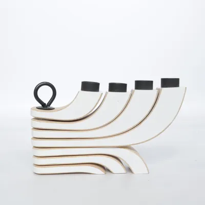 Kandelaber (Beige, Hvid) fra Design House Stockholm