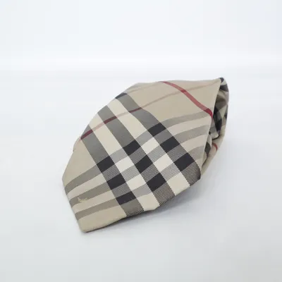 Stropdas (Beige, Meerkleurig) van Burberry Zijde