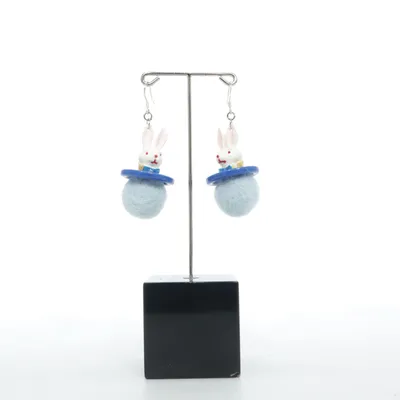Oorbellen (Meerkleurig) Onbekend materiaal, Zilver