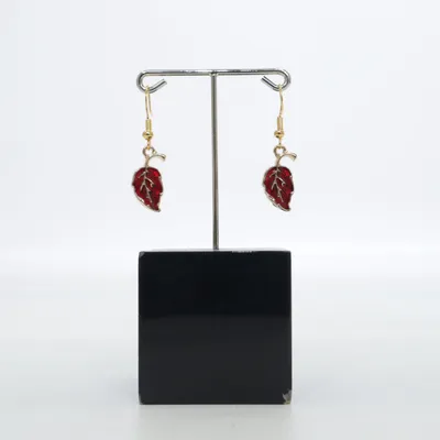 Oorbellen (Goud, Rood) Zilver