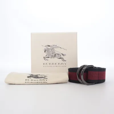 Belt (Black, Purple) from Burberry