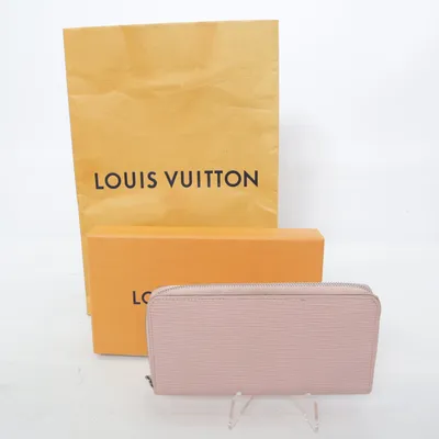 Portemonnee (Roze) van Louis Vuitton Leer