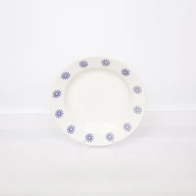 Tallrik (Vit, Blå) från IKEA