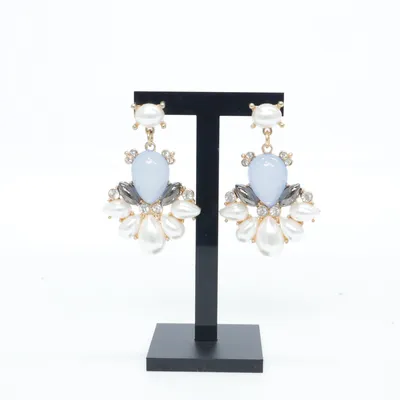Earrings (White, Gold, Blue) from True Decadence Unknown metal