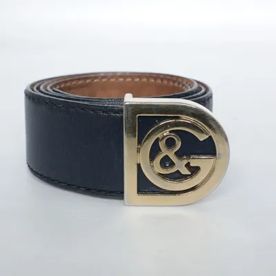 Belt (Black) from Dolce & Gabbana Leather
