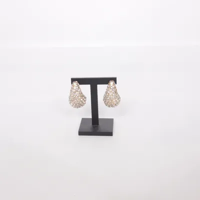 Earrings (Gold, Silver) Unknown metal