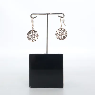 Oorbellen (Rosé goud) van Bijou Brigitte Zilver