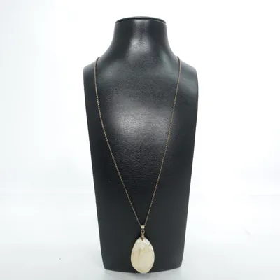 Ketting (Bruin, Wit) Zilver