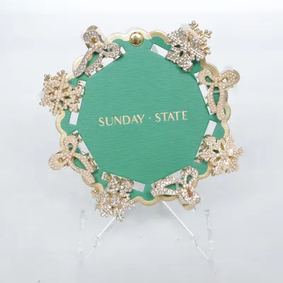 Hair clamp (Gold) from FSC