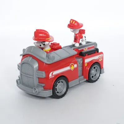 Toy car (Red, Gray) from Paw Patrol