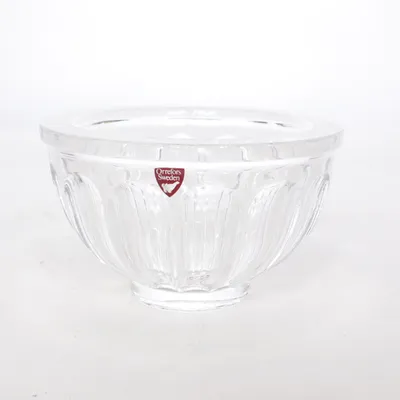 Bowl (Transparent) from Orrefors Sweden