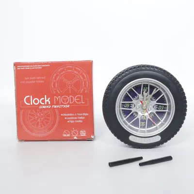 Table clock (Black, Gray) from Quartz  