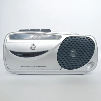 Cassette recorder (Zilver) van GPO