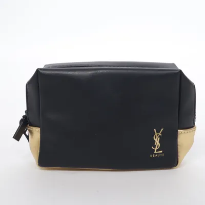 Make-up tas (Zwart, Goud) van Yves Saint Laurent Beauté Imitatieleer