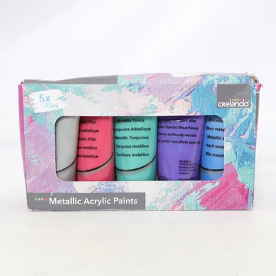 Akrylfärg (Flerfärgad) från Crelando