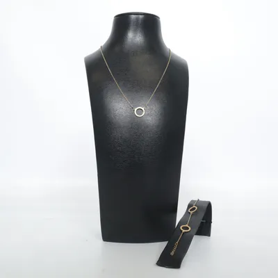 Sieradenset (Goud) Zilver