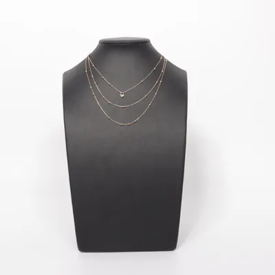 Halskæde (Padlock Necklace) fra La Maison Bagatelle Messing, Forgyldt