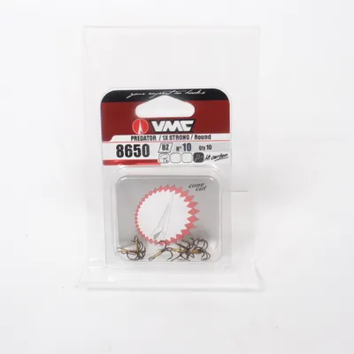 Visspullen (8650 Predator 1X Strong Round) van VMC