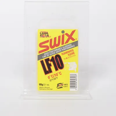 Skitilbehør (High Performance Glidewax LF10, 60g) fra Swix