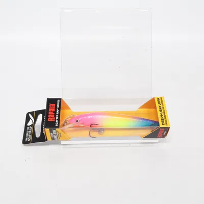 Fishing lure (Scatter Rap, Pink Parrot) from Rapala