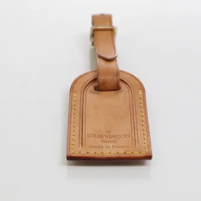 Bagagetag (Brun) från Louis Vuitton Skinn