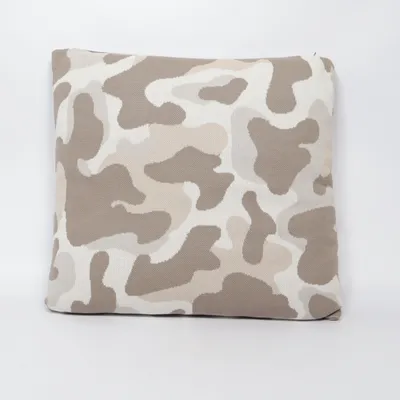 Prydnadskudde (Pillow Safari, Beige) från Wilma & Louise Ekologisk bomull