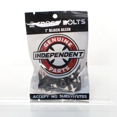 Sportutrustning (Cross Bolts 1" Black Allen) från The Independent Truck Company