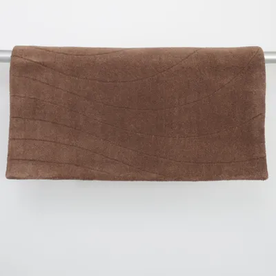 Kortluggad matta (Left Over Yarn, Brown) från Layered