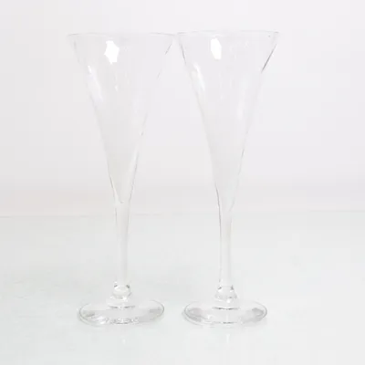 Champagneglas (2 st Orrefors Helena Champagneglas ) från Orrefors