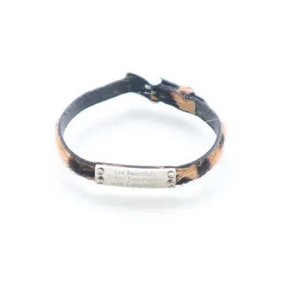 Armband (Brun, Svart, Silverfärgad) från Bud to Rose Okänd metall