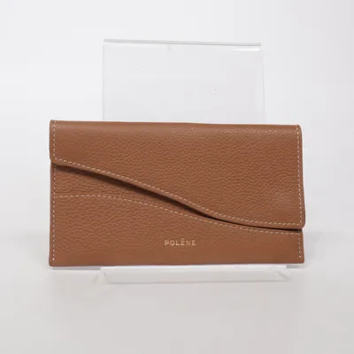 Wallet (Brown) from Polène Leather