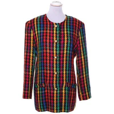 Kavaj (Svart, Flerfärgad) från Tatch Ull, Polyester