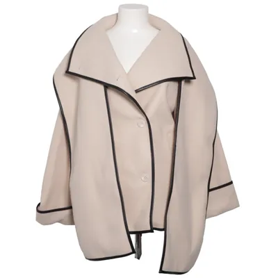 Jakke (Beige) fra Bubbleroom Genanvendt polyester