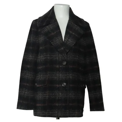Skepparkavaj (Svart, Brun) från Lene Sand Akryl, Polyester, Viskos, Ull