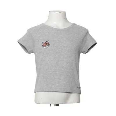 T-shirt (Gris) de Aim'n Coton, Élasthane, Polyester