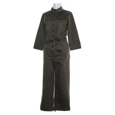 Hängselbyxor (Grön) från Kaffe Bomull, Polyester, Elastan