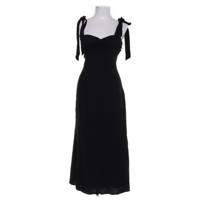 Aftonklänning (Svart) från Adoore Elastan, Linne, Polyester, Viskos