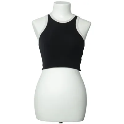 Débardeur (Noir, Beige) de Gina Tricot Coton, Élasthane