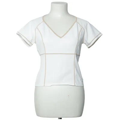 Top (Weiß, Beige) von Salvatore Ferragamo Polyester, Viskose