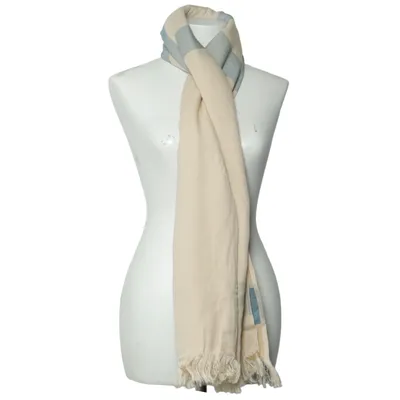 Scarf (Beige, Blue) from Giorgio Armani Beauty Lyocell
