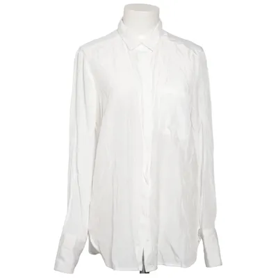 Blus (Vit) från Lindex Polyester, Viskos