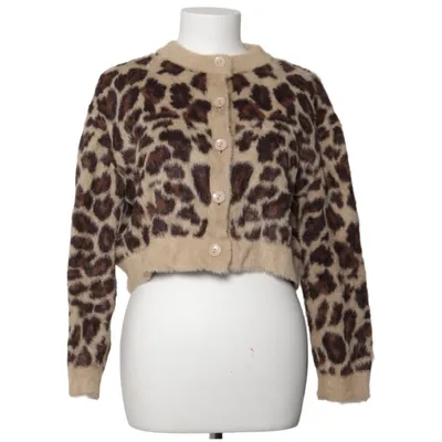 Cardigan (Beige, Brown) from Bershka Polyamide
