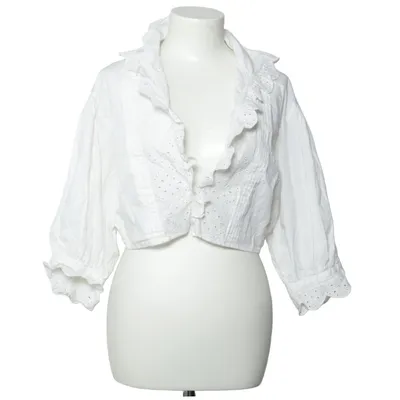 Dirndlbluse (Weiß) von Filippa K Baumwolle