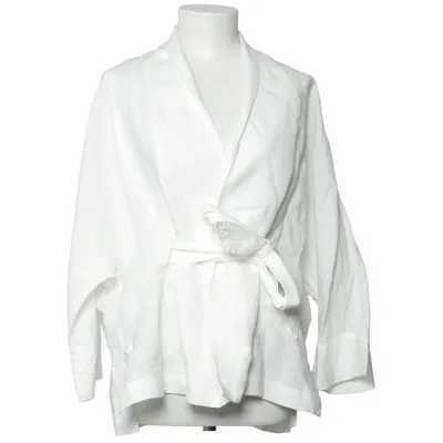 Blus (Vit) från Resort Finest Linne