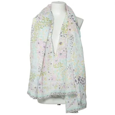 Shawl (White, Multicolored)